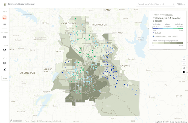 Child Poverty Action Lab Explorer