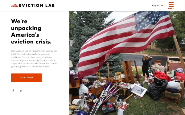 Evictionlab site